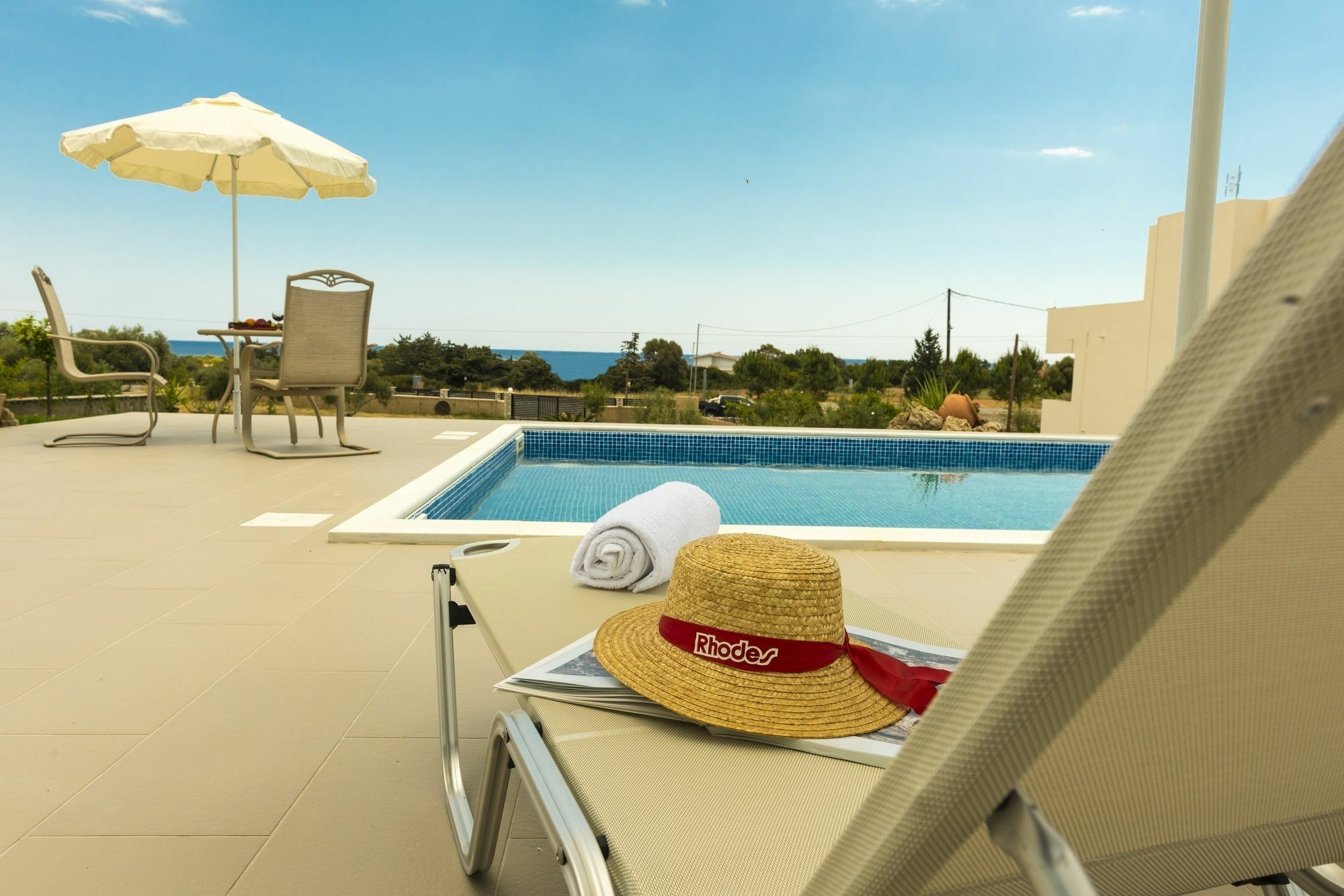 Orianna Sea View Villa Gennadi Exterior foto